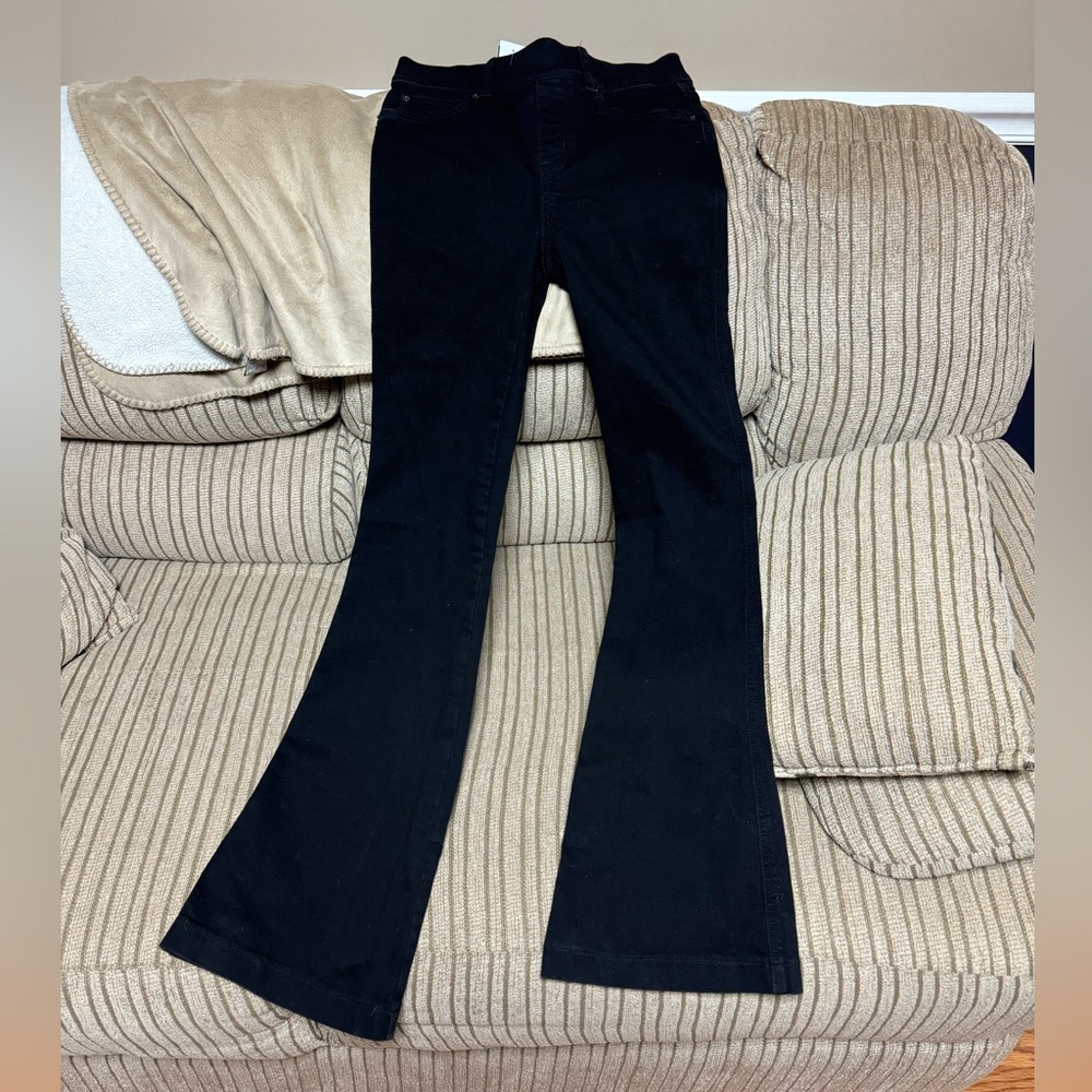 SPANX Black Boot Cut Pants